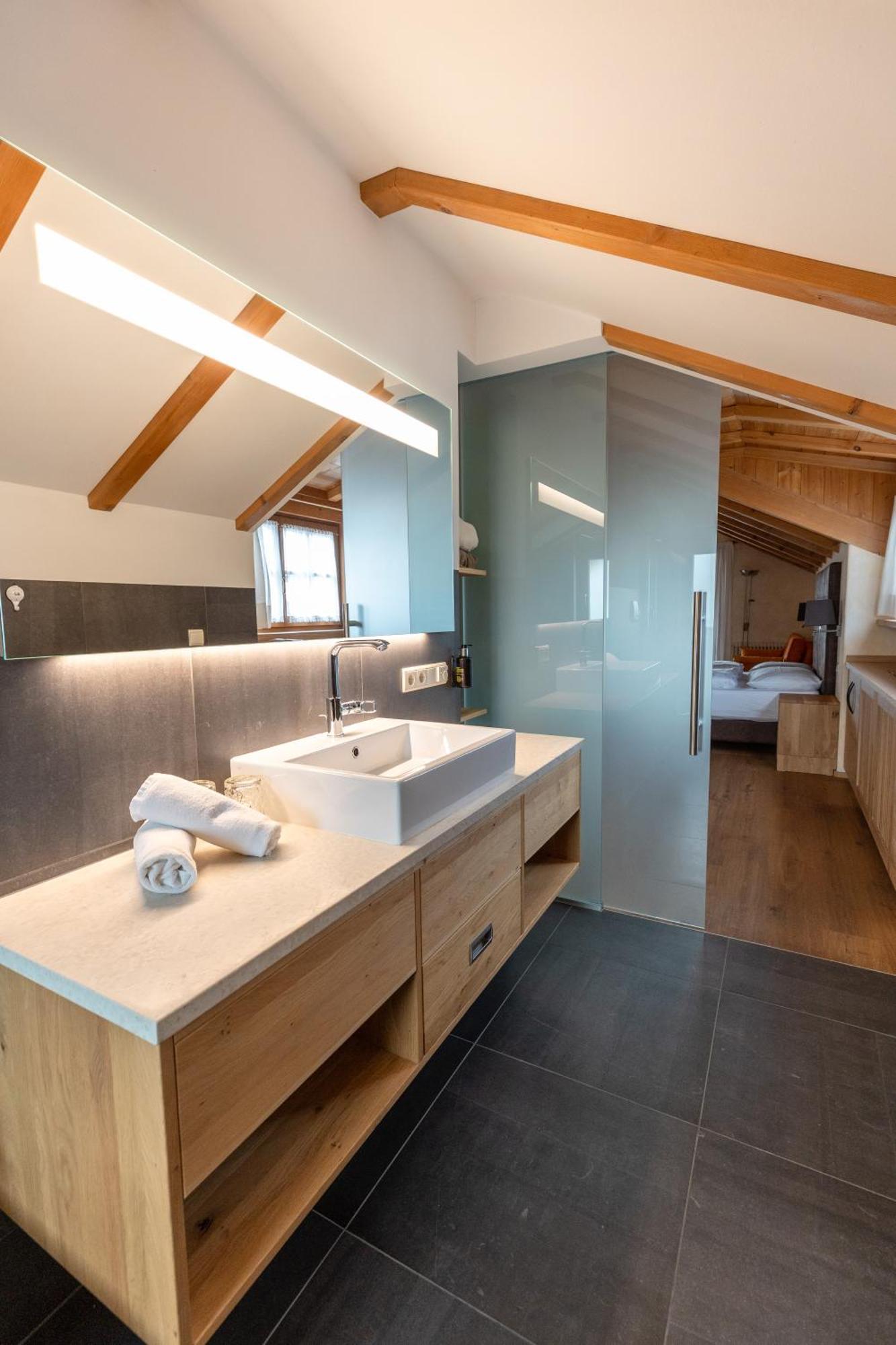 Der Unterwirt Guesthouse And Restaurant Chiusa Bagian luar foto